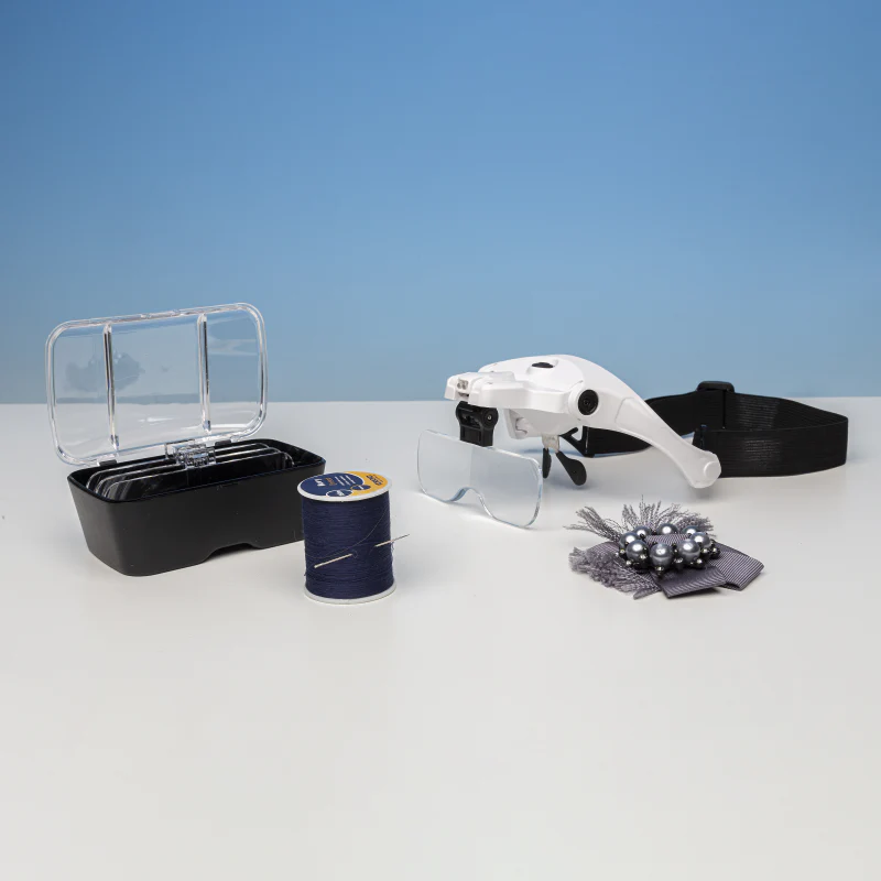 Lightcraft Magnifier Glasses with Headband and 5 Lenses - Image 4