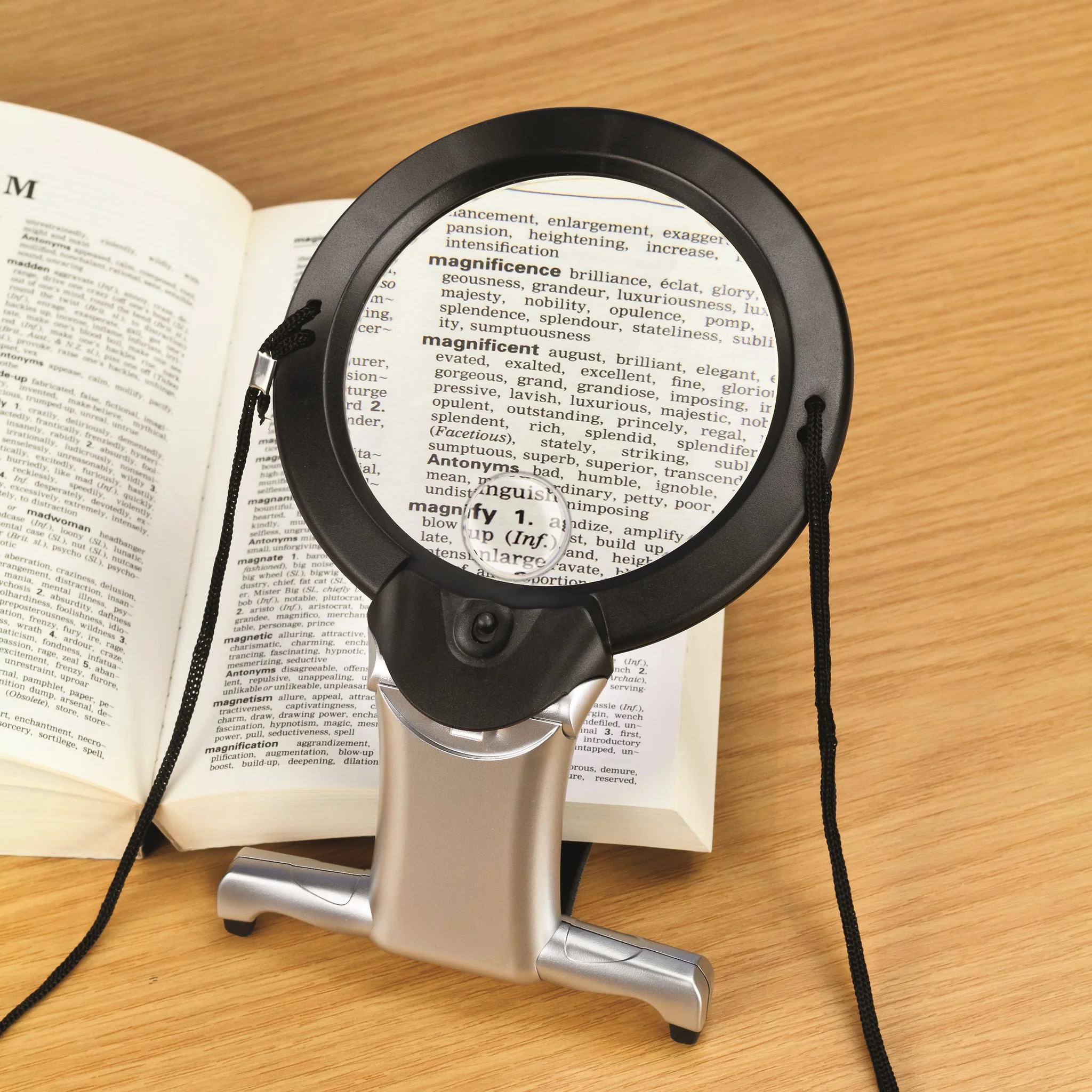 Led Neck & Desk Magnifier 2X (Inbuilt 6X Mini Lens) - Image 4