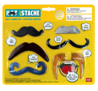Legami: Hot Moustache - 6 Set
