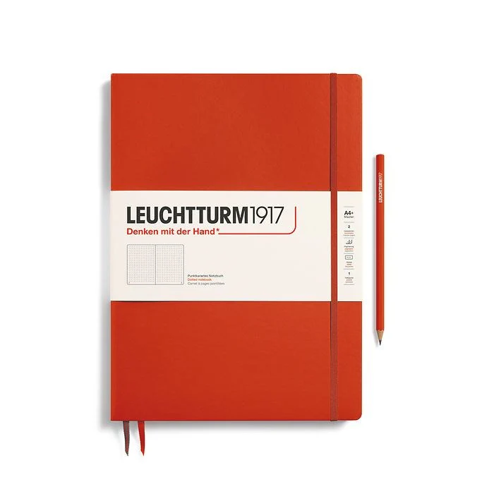 Leuchtturm 1917 A4+ Slim Master Fox Red - Image 2
