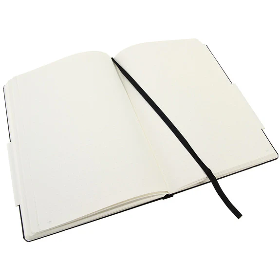 Leuchtturm 1917 Classic Black Hardcover Medium Notebook Dotted - Image 3