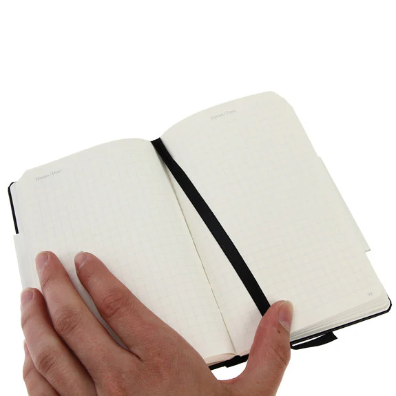 Leuchtturm 1917 Classic Black Hardcover Pocket Notebook Squared - Image 2