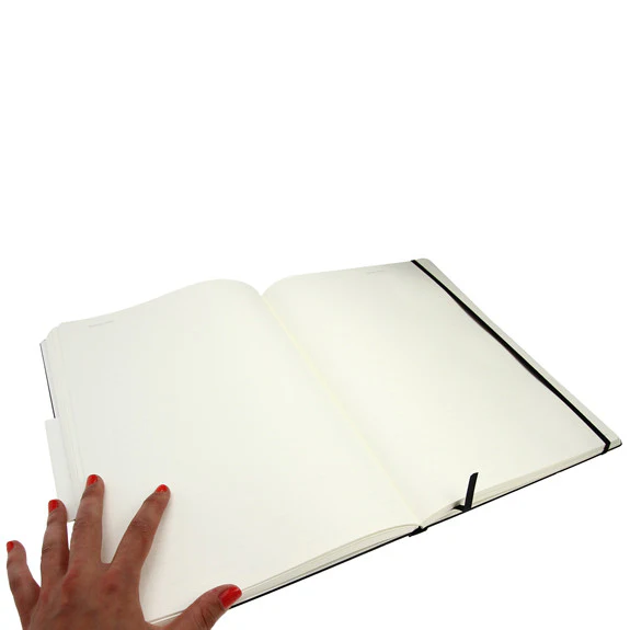 Leuchtturm 1917 A4+ Black Classic Master Notebook Ruled - Image 7
