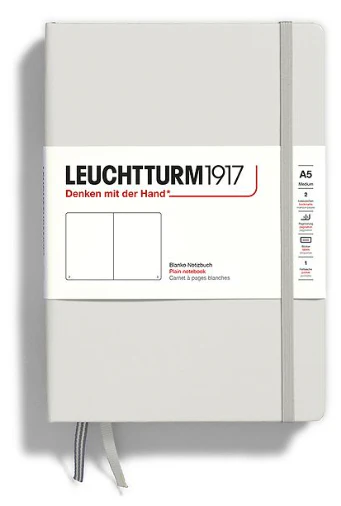 Leuchtturm 1917 Hardcover Notebook Medium (A5) - Natural Colours - Image 2