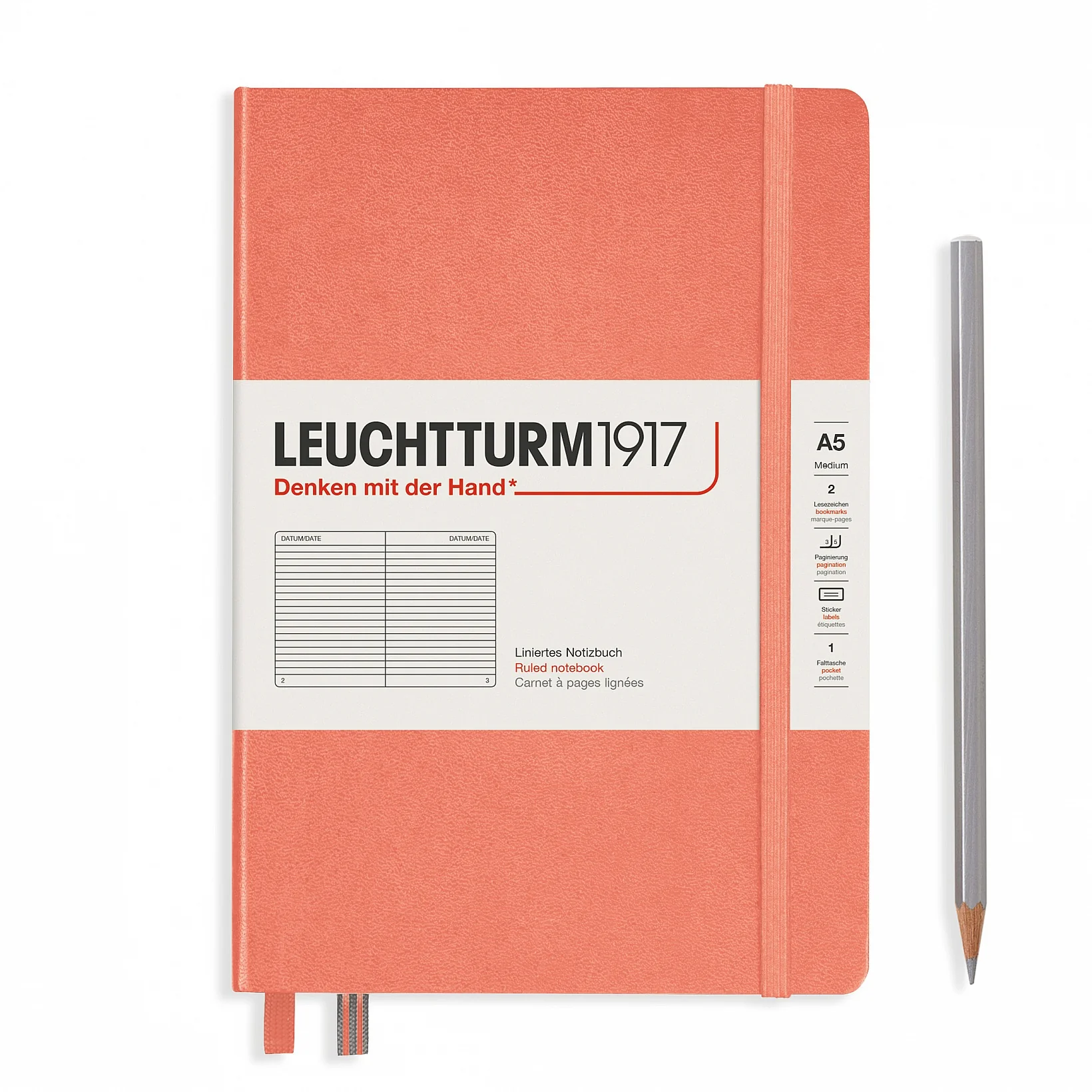 Leuchtturm 1917 Medium Notebook (A5) Muted Colours - Image 9