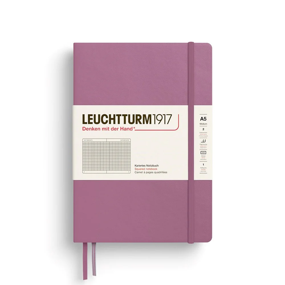 Leuchtturm 1917 Notebook A5 - Dusty Rose - Image 4