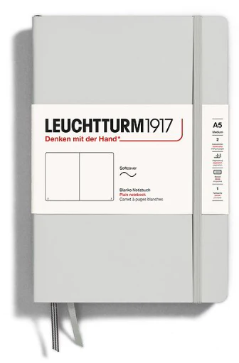 Leuchtturm 1917 Notebook Medium (A5) Softcover - Natural Colours - Image 2