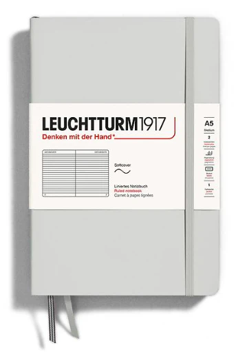 Leuchtturm 1917 Notebook Medium (A5) Softcover - Natural Colours - Image 4