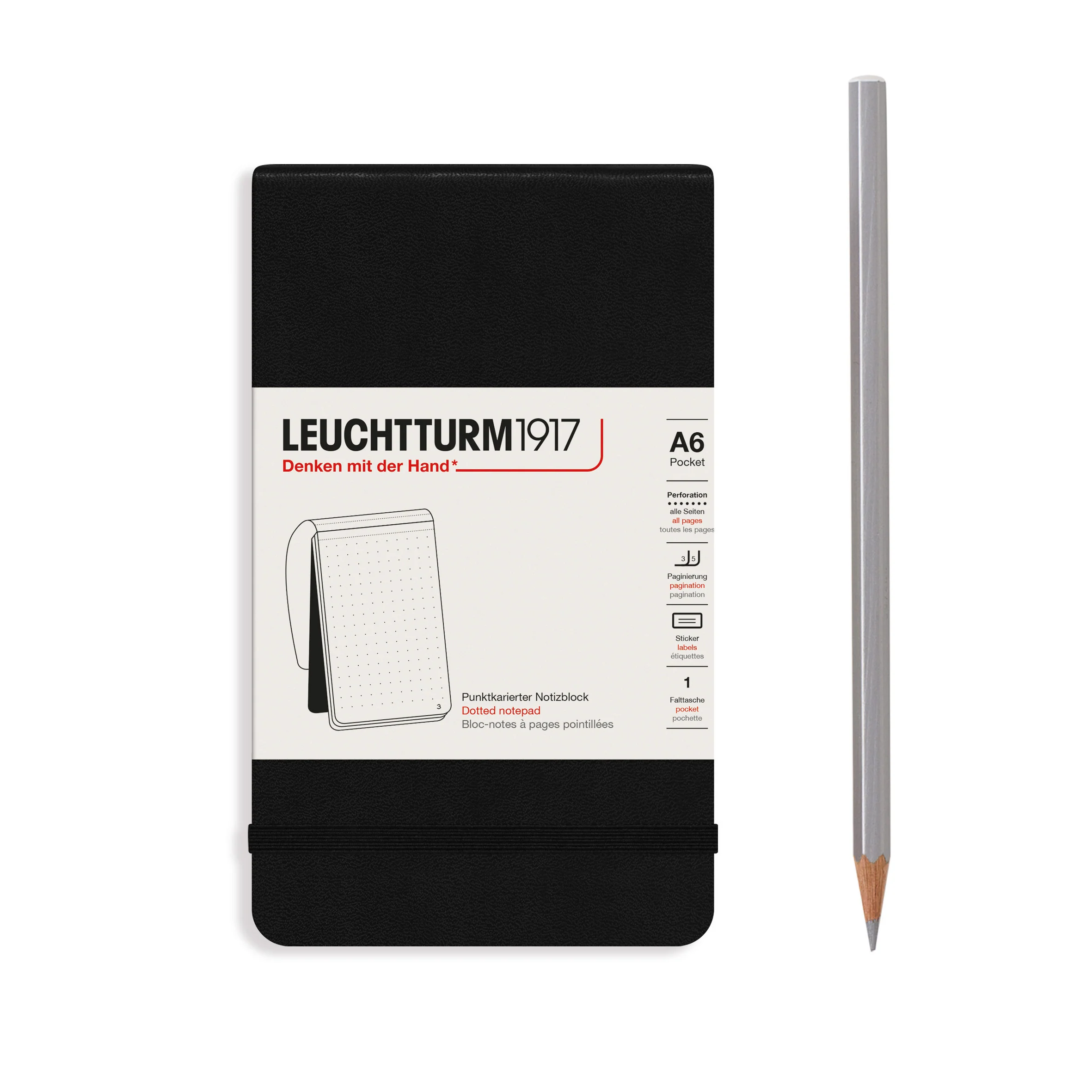 Leuchtturm 1917 Notepad Pocket A6 - Image 10