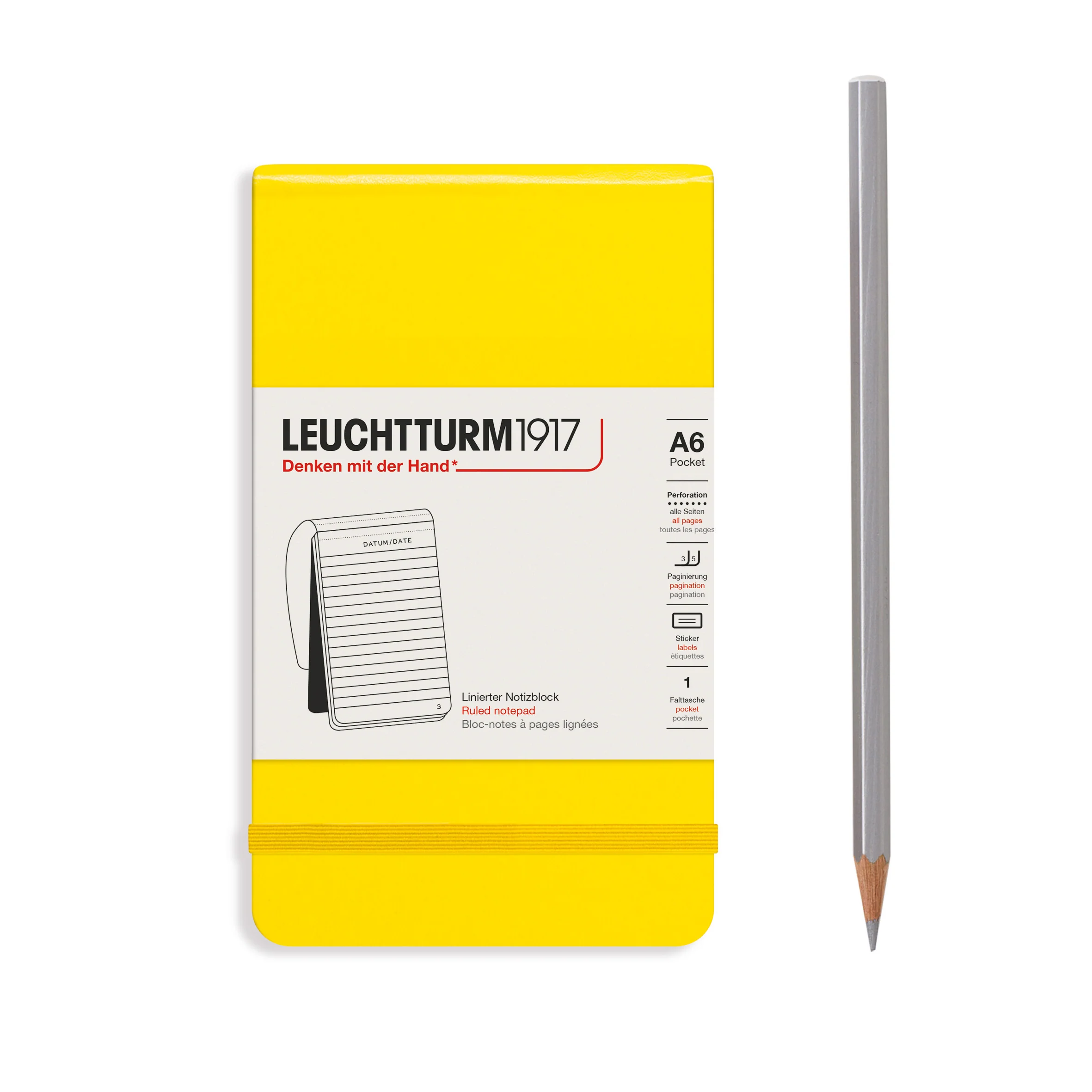 Leuchtturm 1917 Notepad Pocket A6 - Image 11