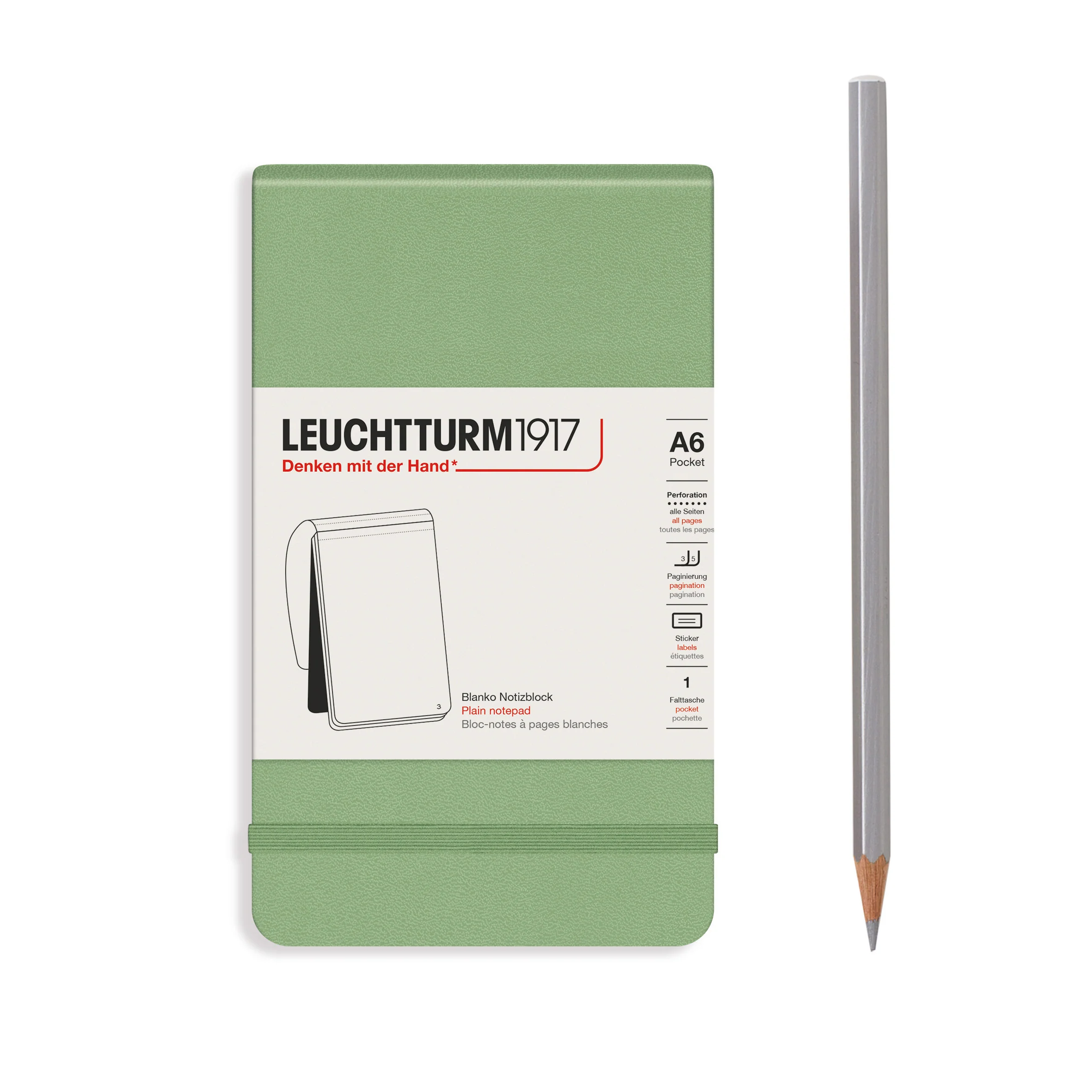 Leuchtturm 1917 Notepad Pocket A6 - Image 14