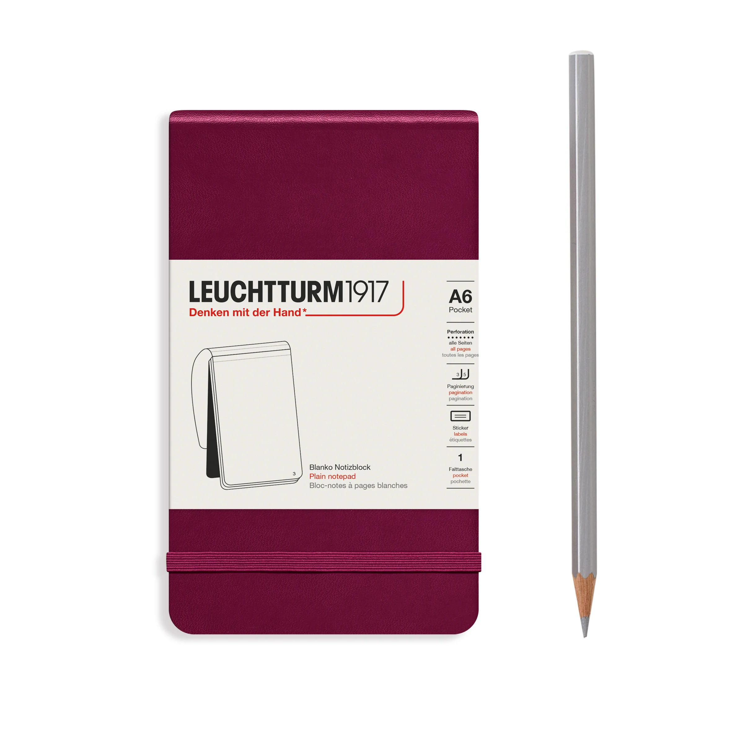 Leuchtturm 1917 Notepad Pocket A6 - Image 7