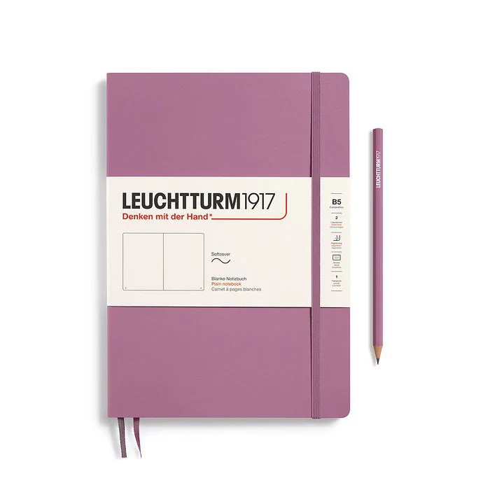 Leuchtturm1917 Softcover Notebook B5 - Dusty Rose - Image 2