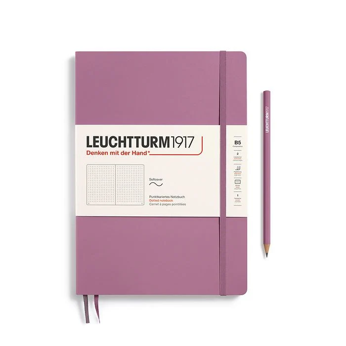 Leuchtturm1917 Softcover Notebook B5 - Dusty Rose - Image 3