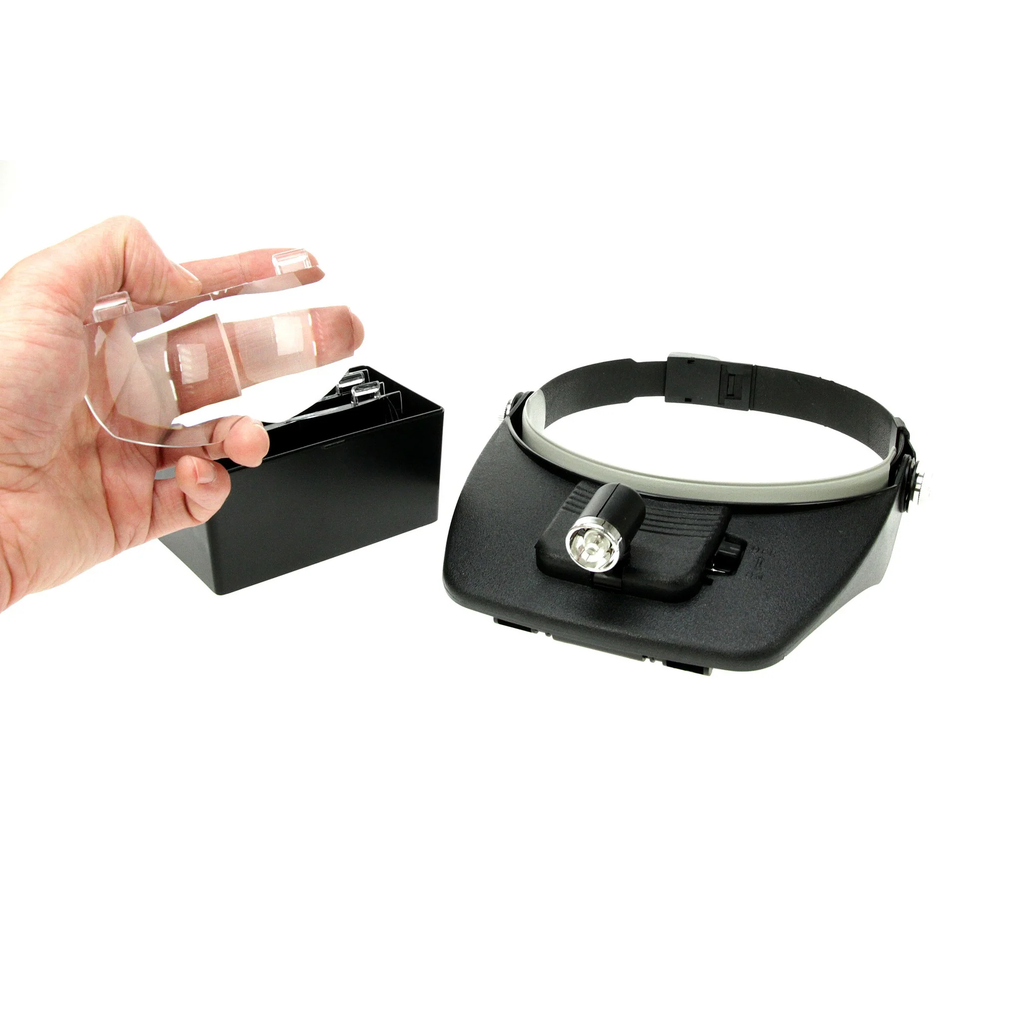 Lightcraft - Versatile Headband magnifier with 4 lenses - Image 3