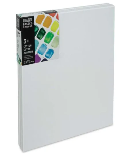 LQX Basics Cotton Canvas x3 - 16 x 20in