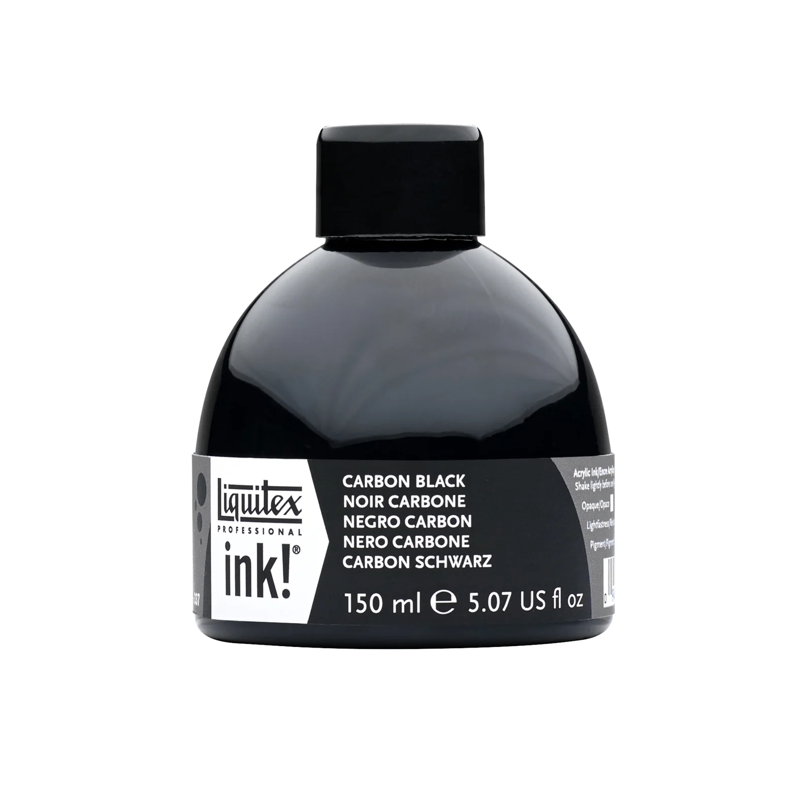 LQX Pro Acrylic Ink 150ml Carbon Black