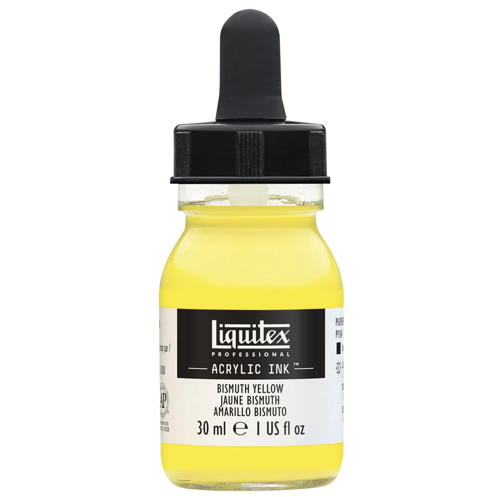 LQX Pro Acrylic Ink 30ml Bismuth Yellow