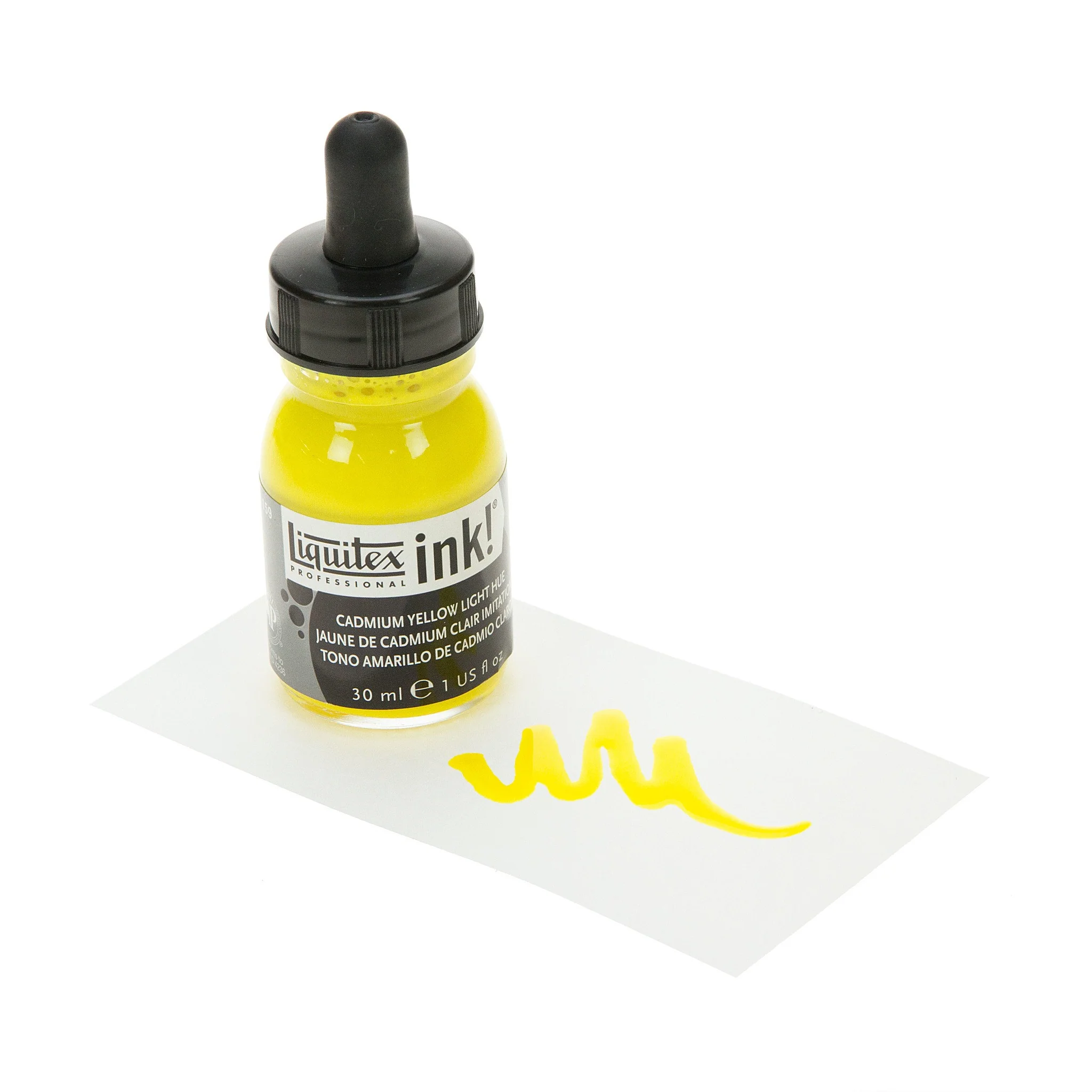 LQX Pro Acrylic Ink 30ml Cadmium Yellow Light Hue