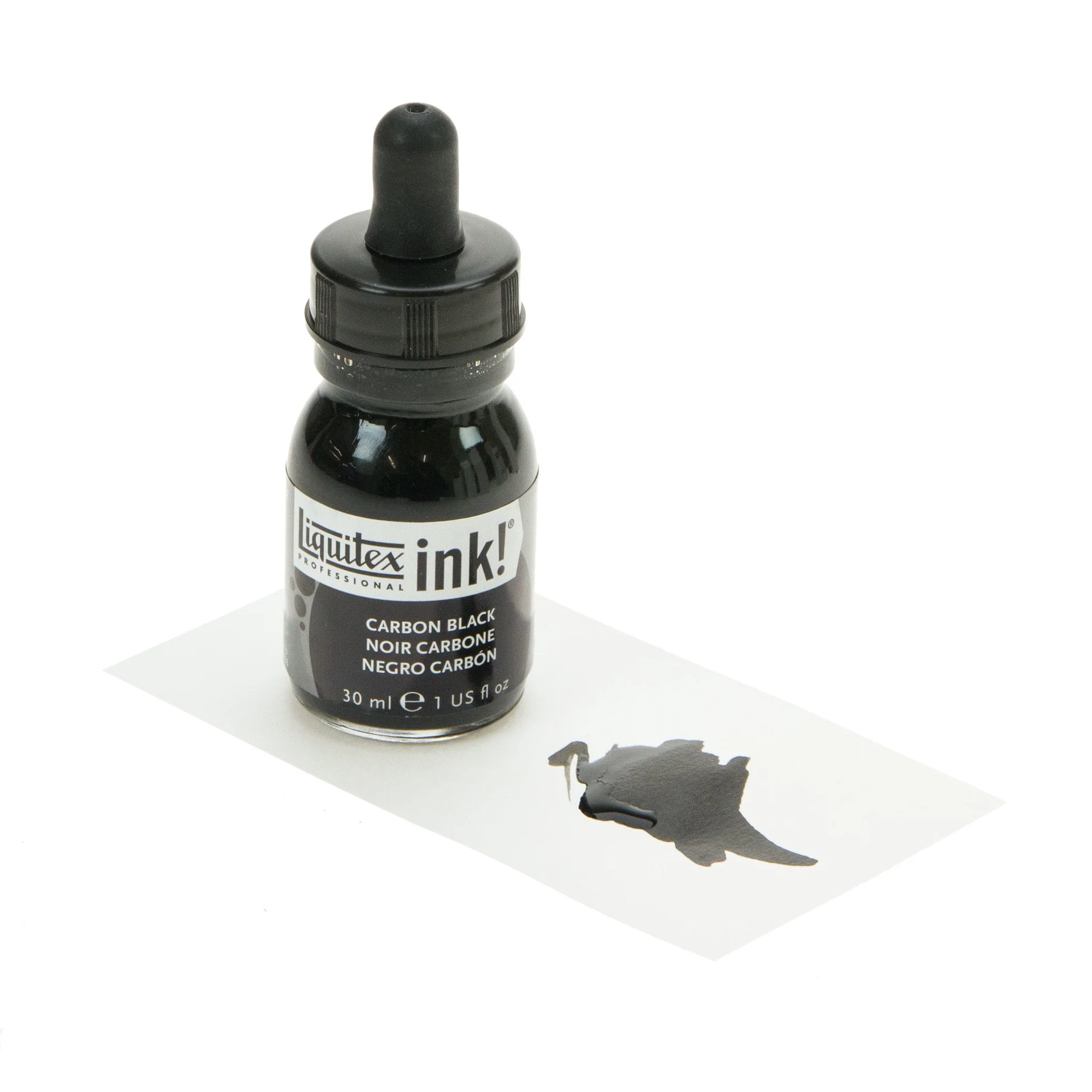 LQX Pro Acrylic Ink 30ml Carbon Black