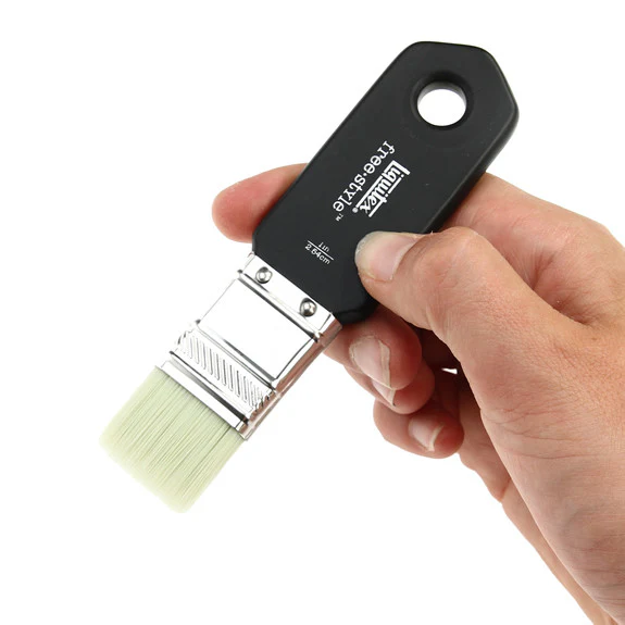 LQX Pro Freestyle Brush S/H Stub Vrn 1" - Image 3
