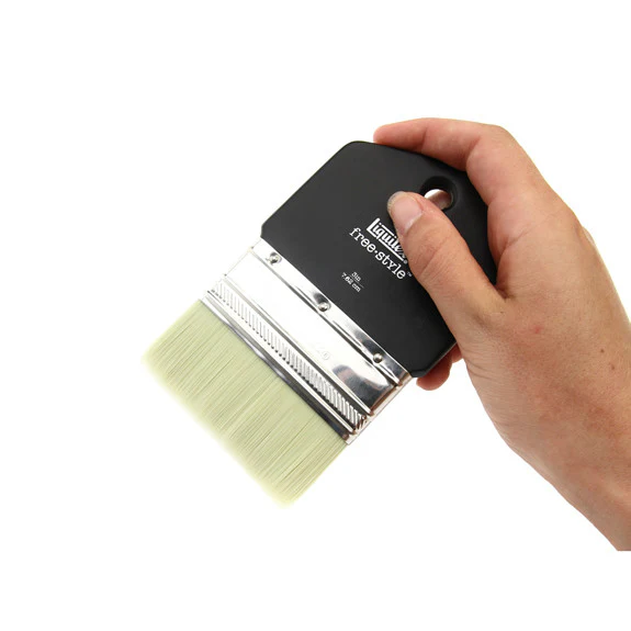 LQX Pro Freestyle Brush S/H Stub Vrn 3" - Image 2