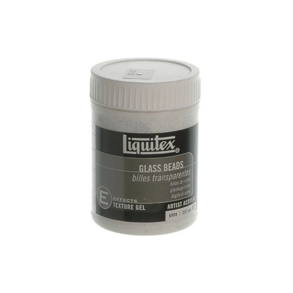 LQX Pro Texture Glass Bead 237ml Acrylic Medium