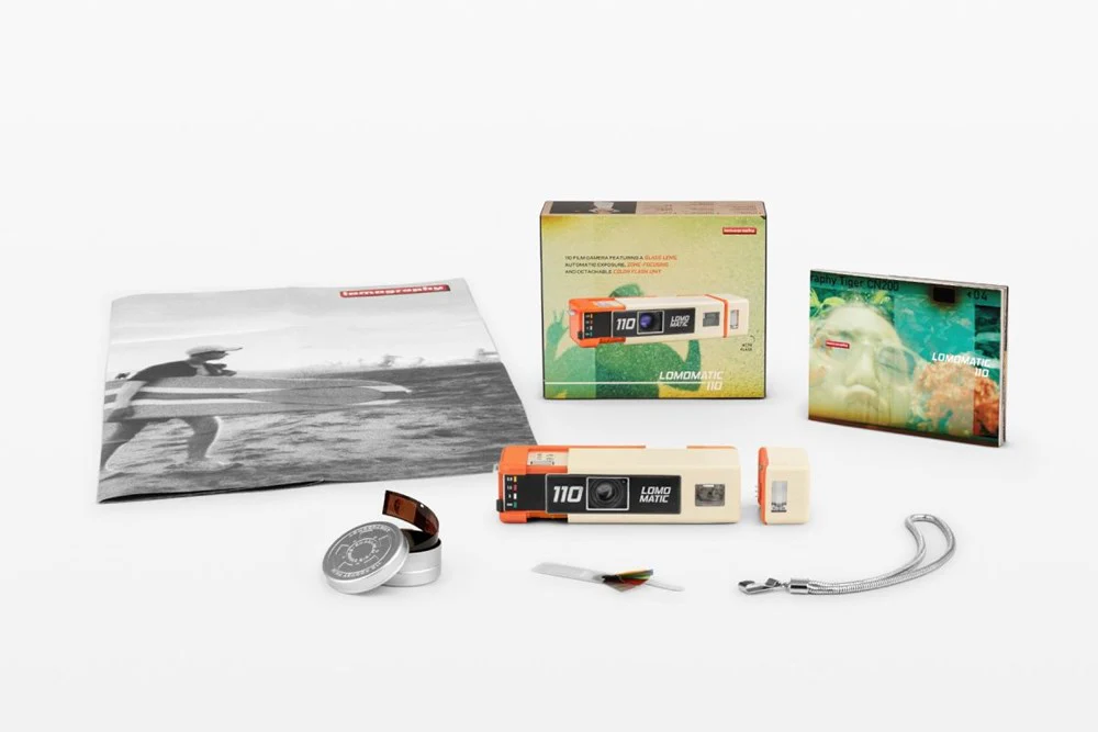 Lomomatic 110 Camera & Flash - Golden Gate edition - Image 2