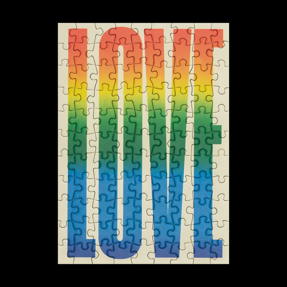 Love - 99 Piece Mini Gradient Jigsaw Puzzle - Image 2