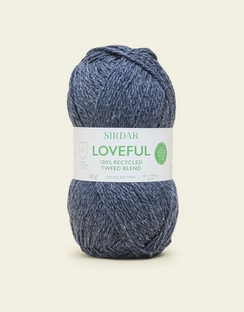 Loveful 100% Recycled Tweed Blend DK - Image 3