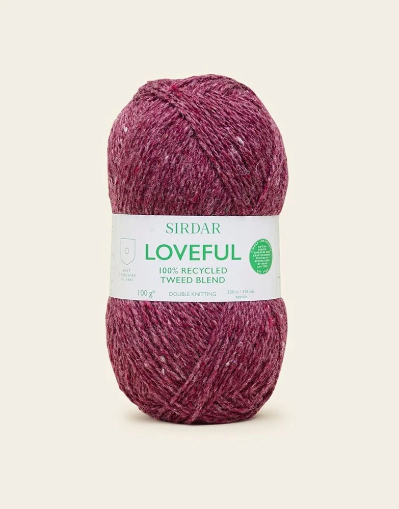 Loveful 100% Recycled Tweed Blend DK - Image 4