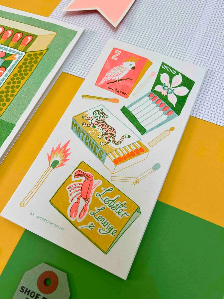 Matchbox Risograph Print Set - Image 2