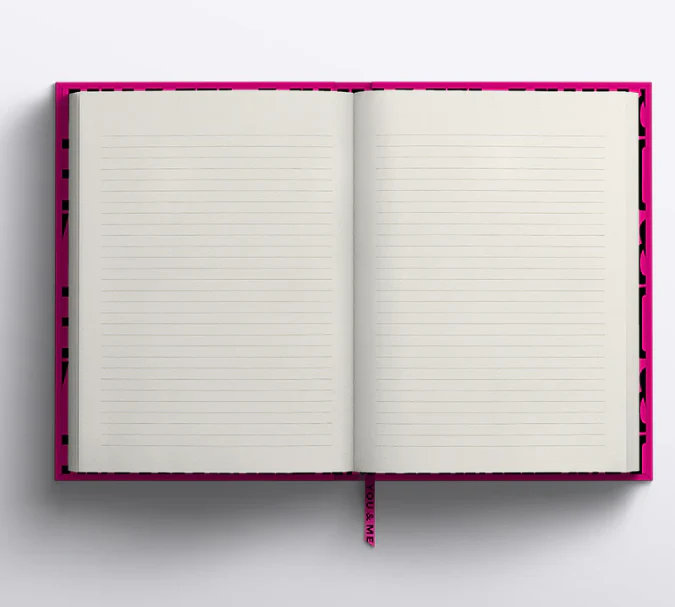 Me & You, You & Me A5 Lined Notebook - Image 2