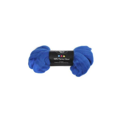 Merino Wool 100g: Cobalt Blue