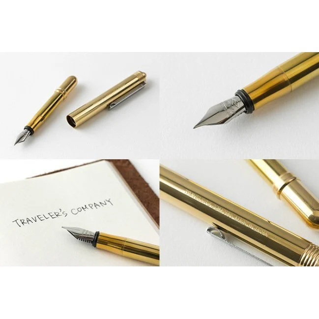 Midori: Brass Fountain Pen - Image 3