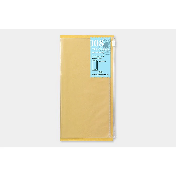 Midori: Traveler's Notebook Refill - 008 Zipper Case