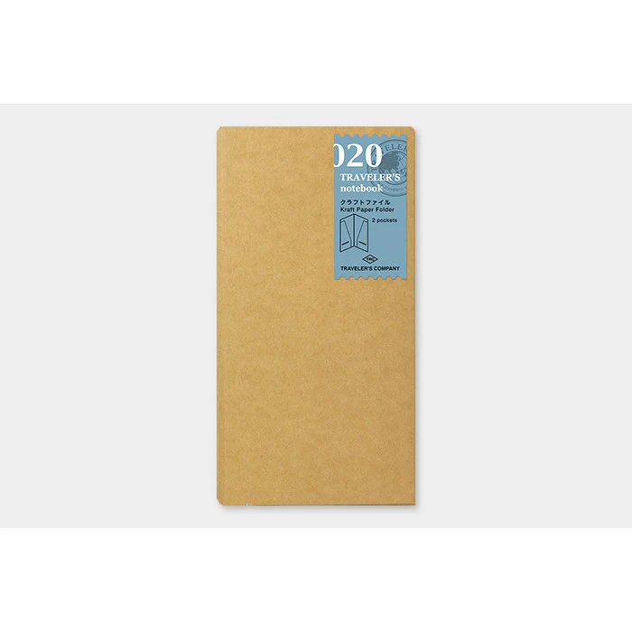 Midori: Traveler's Notebook Refill - 020 Kraft File
