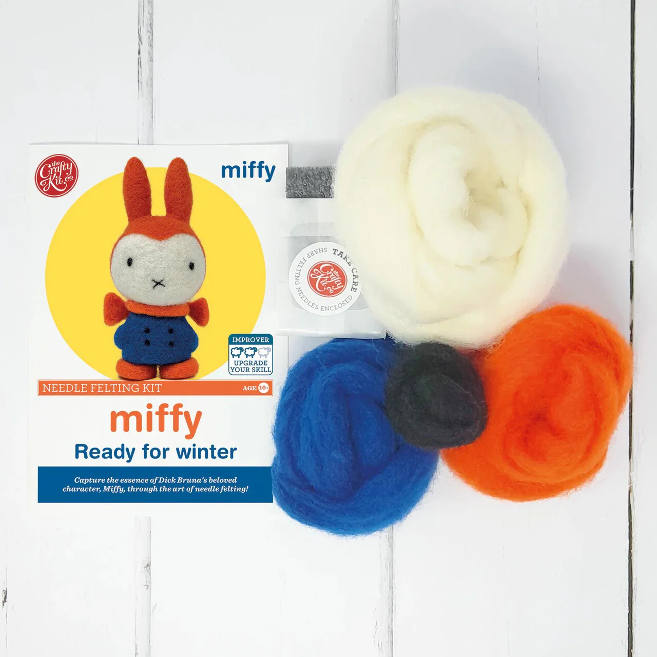 Miffy Ready for Winter Needle Felting Craft Kit - Image 3