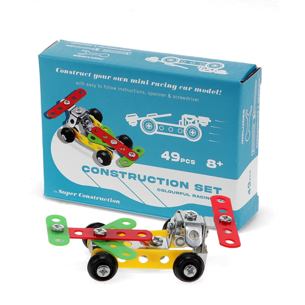 Mini construction kit - Colourful racing car - Image 2