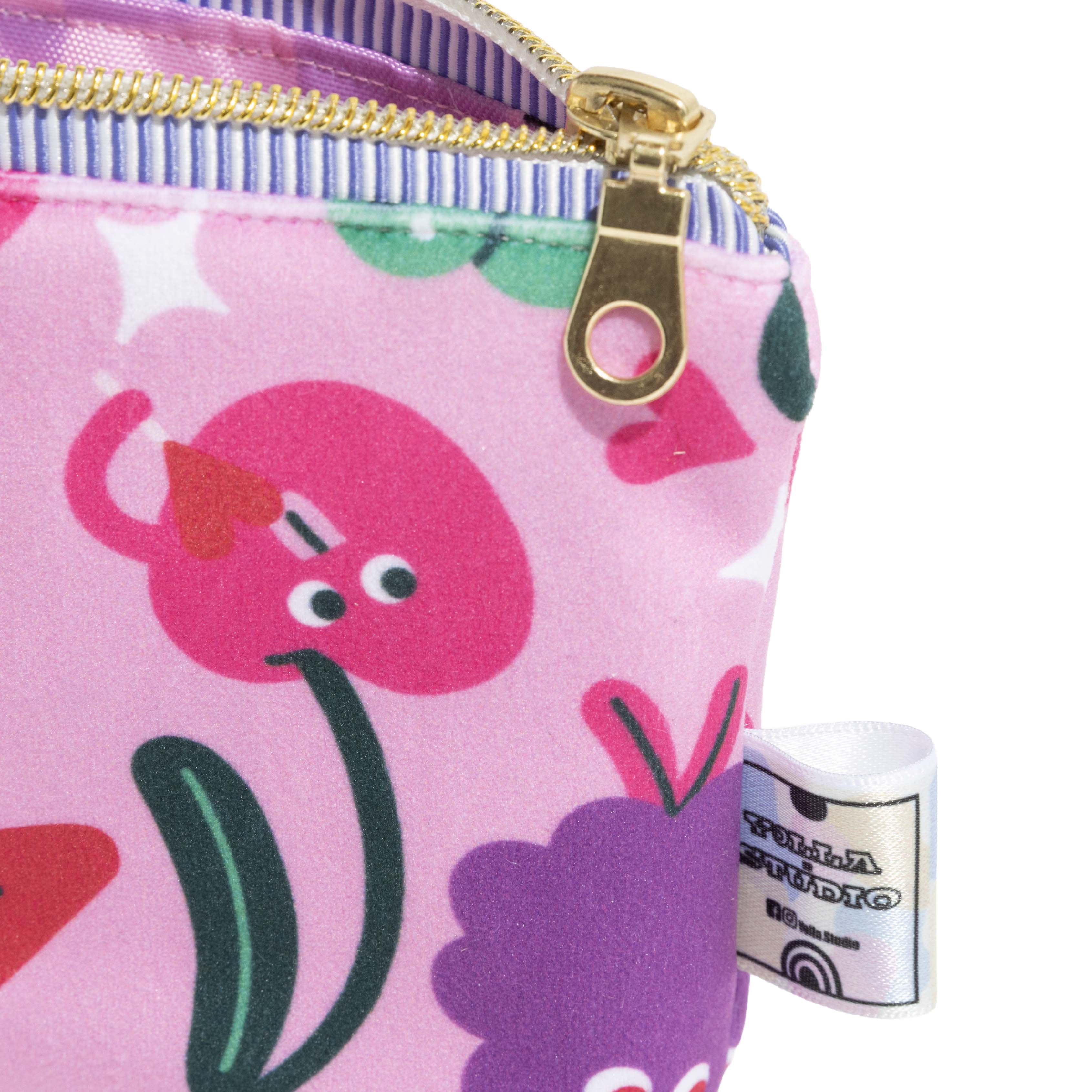 Mini Luxury Velvet Boxy Pouch - Yolla X Lauren Morsley - Image 2