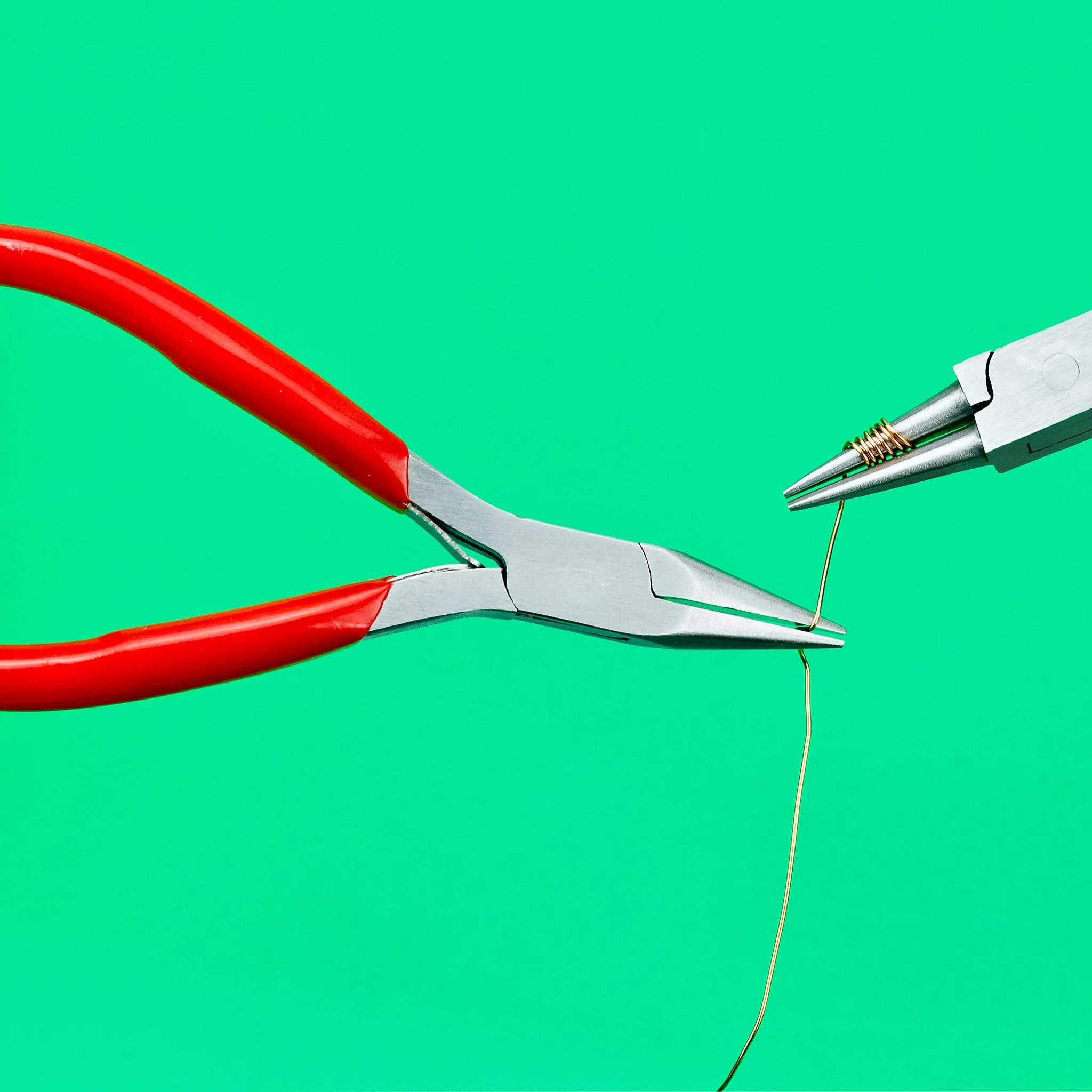 Modelcraft Box Joint Snipe Nose Bent Pliers (115mm) - Image 4