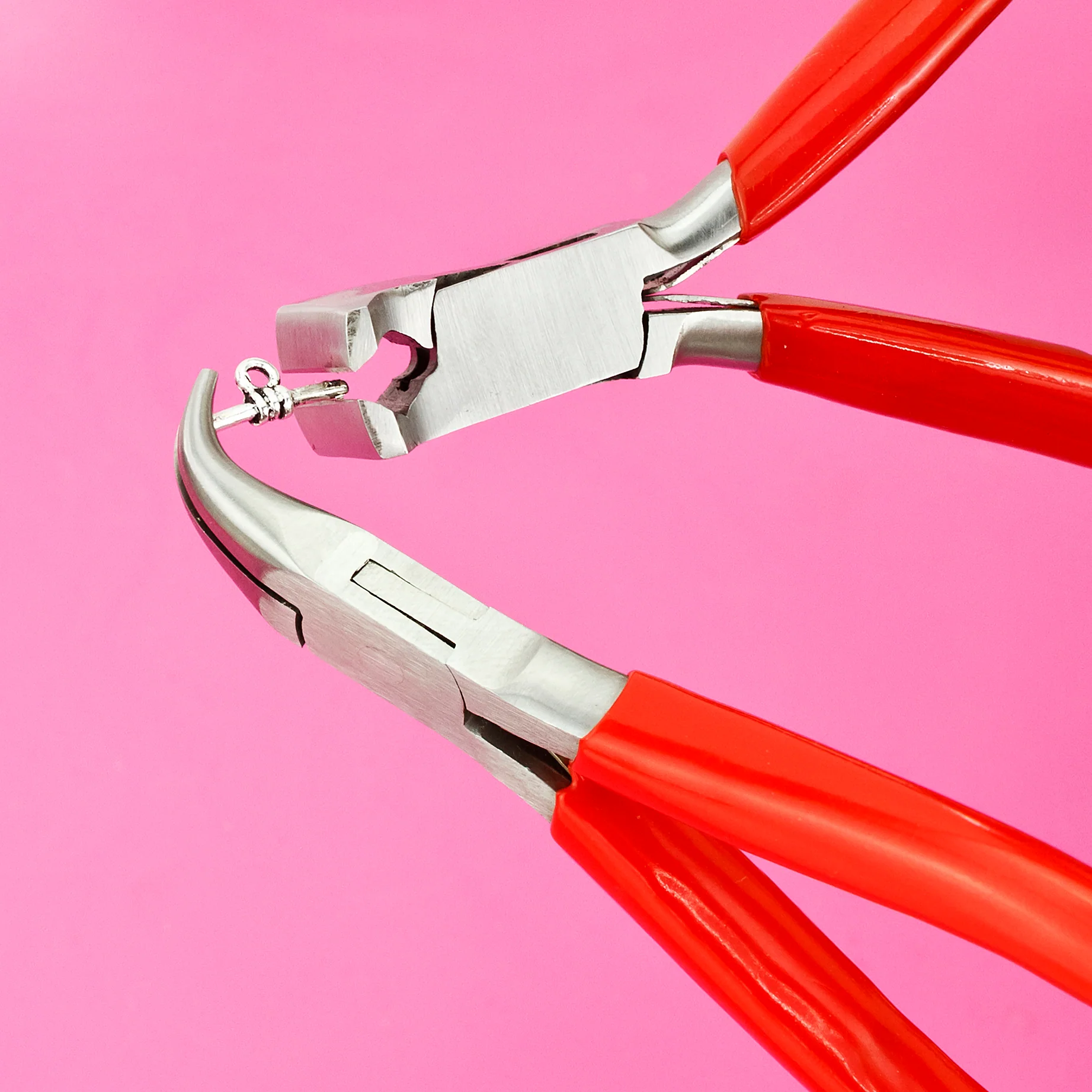 Modelcraft Snipe Nose Bent Pliers (115mm) - Image 2