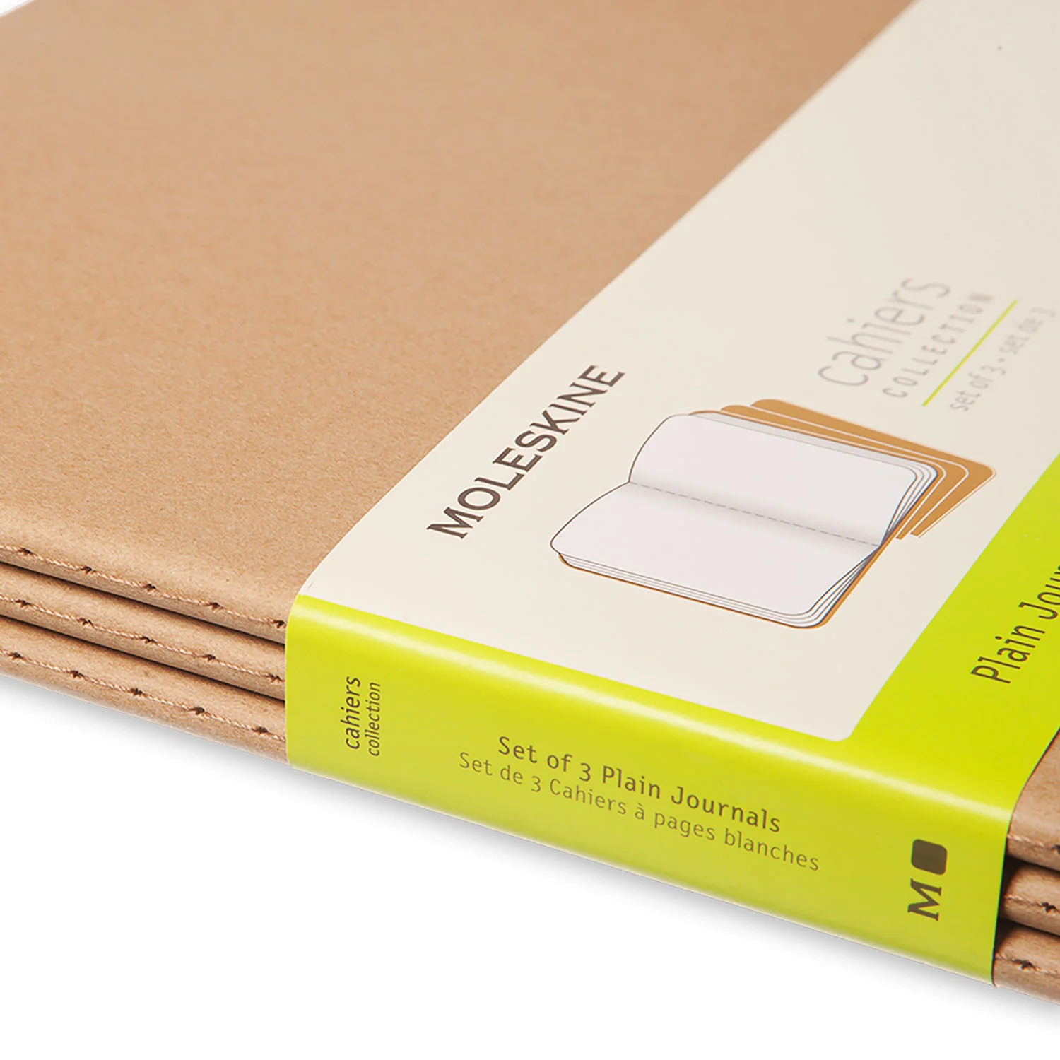 Moleskine Cahier Journal XXL Plain Kraft Brown - Image 5