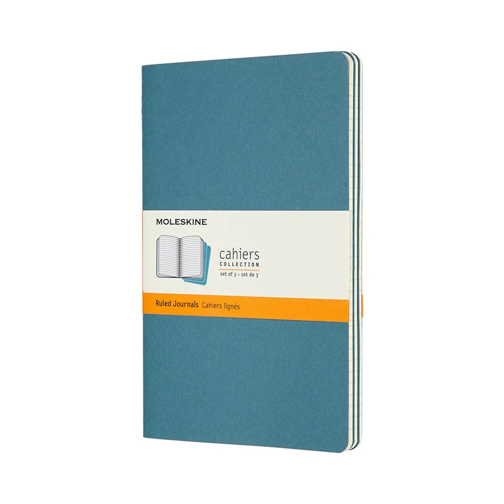 Moleskine Cahier Large Ruled Journals 3 Pack - Image 3