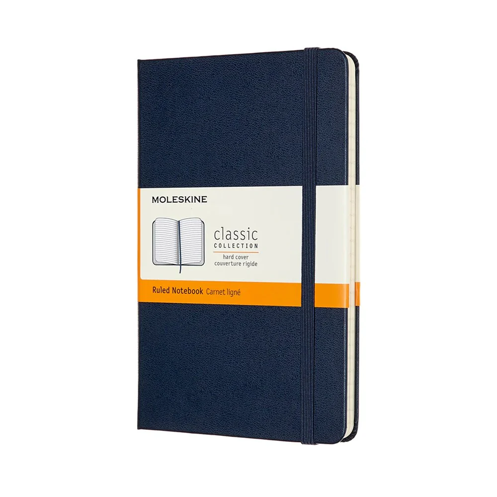 Moleskine Classic Hard Cover Ruled Large Notebook