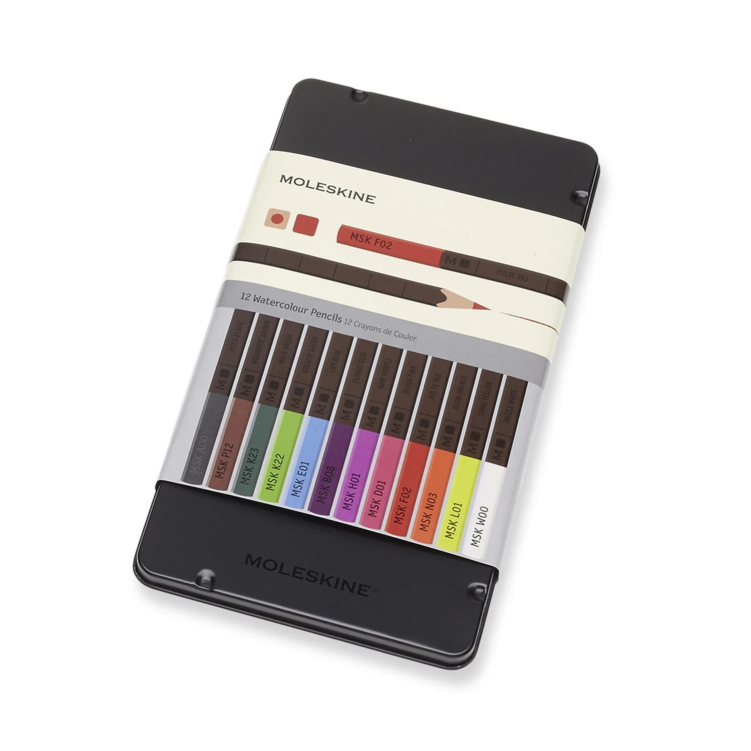 Moleskine Naturally Smart Coloured Pencil Set of 12 - Image 3