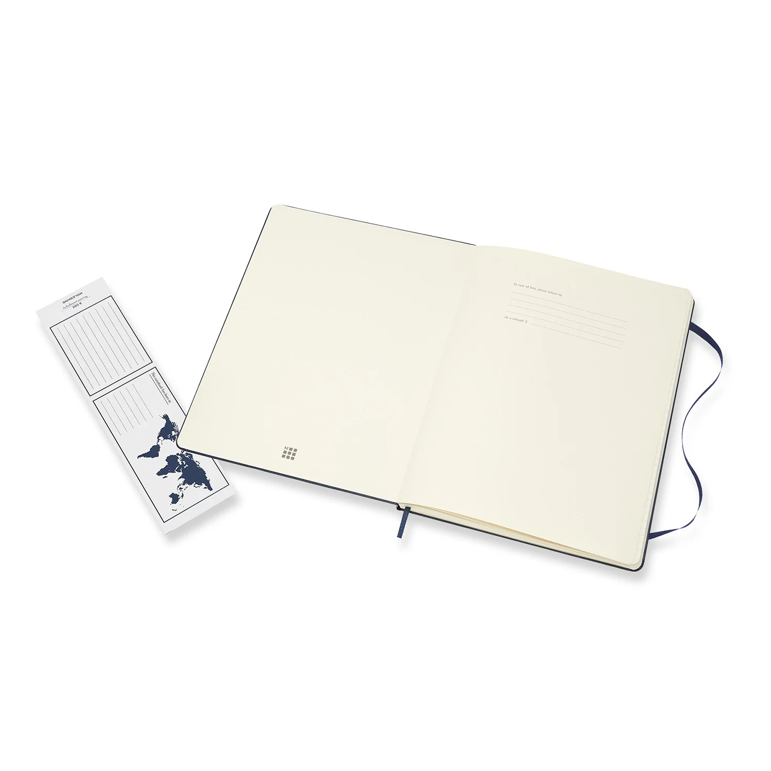 Moleskine Notebook XL Ruled Sapphire Blue Hard - Image 3
