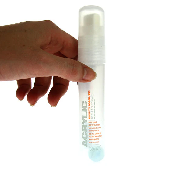 Montana Acrylic EMPTY Marker - Refillable 15mm - Image 2