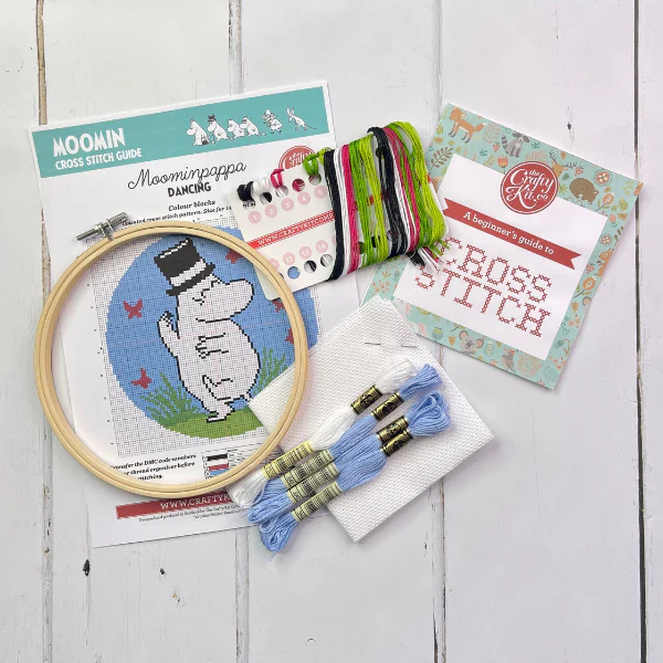 Moominpappa Cross Stitch Kit - Image 3