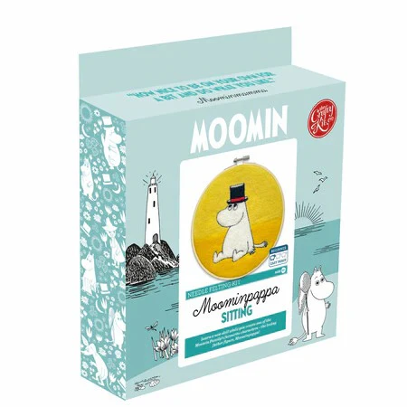 Moominpappa Sitting Needle Felting Kit - Image 2
